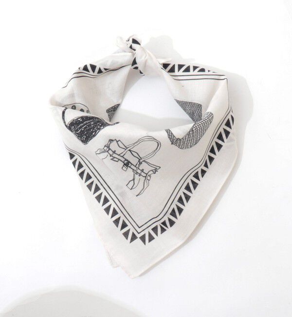 NOLLEY'S「nolnolバンダナ（Bag）」|その他|ホワイト系2