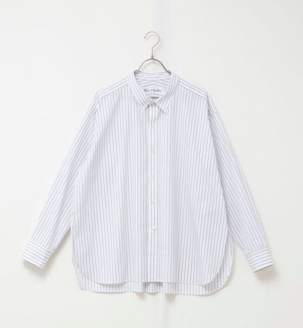 Rie Miller「ウォッシャブルレギュラーカラー2WAYシャツ」|シャツ・ブラウス|