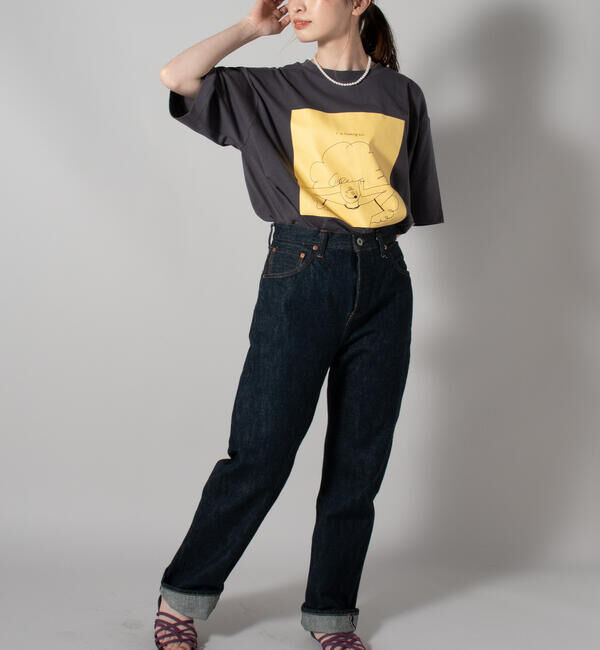 GLOSTER「イラストレーター"オガワ＠ogwillust"コラボTシャツ『I&rsquo;ｍ freaking out』」|Tシャツ・カットソー|