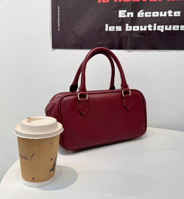 fredy emue「FR横長レザーボストンバッグ」|ショルダー・メッセンジャー|