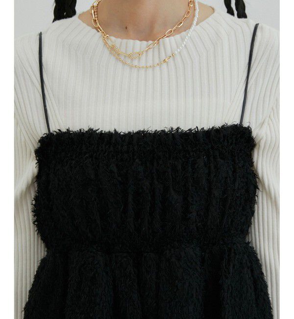 VIS「フリンジキャミチュニック」|チュニック|