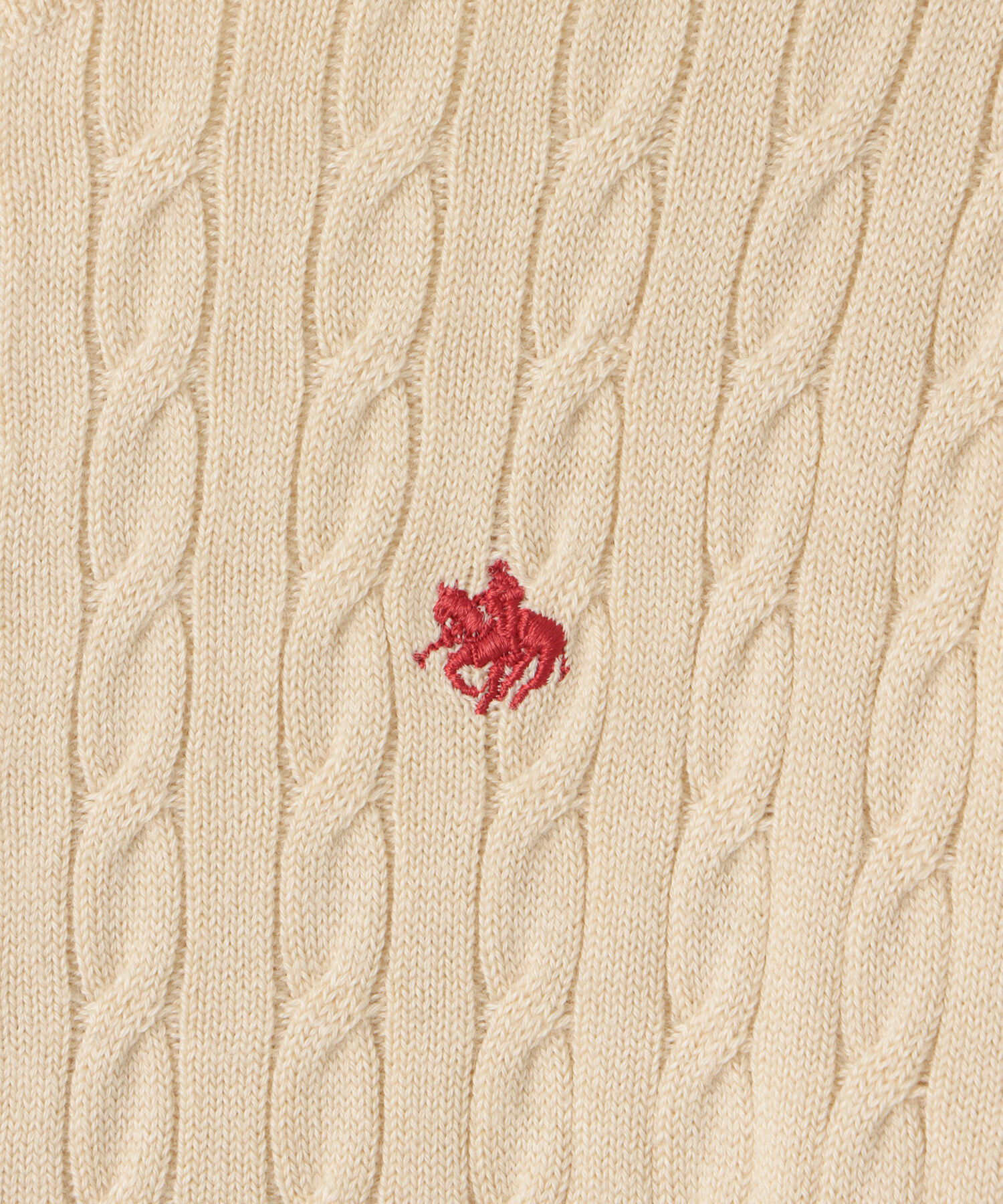 VIS「【新色追加】【POLO BCS】VIS別注ミニケーブルコンパクトニットカーディガン」|カーディガン|