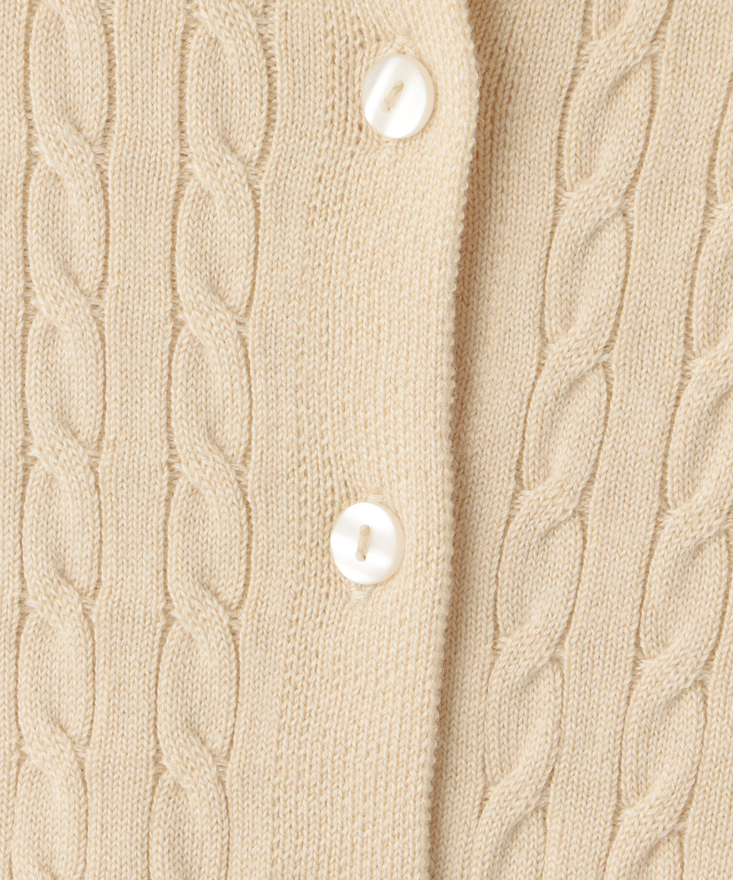 VIS「【新色追加】【POLO BCS】VIS別注ミニケーブルコンパクトニットカーディガン」|カーディガン|