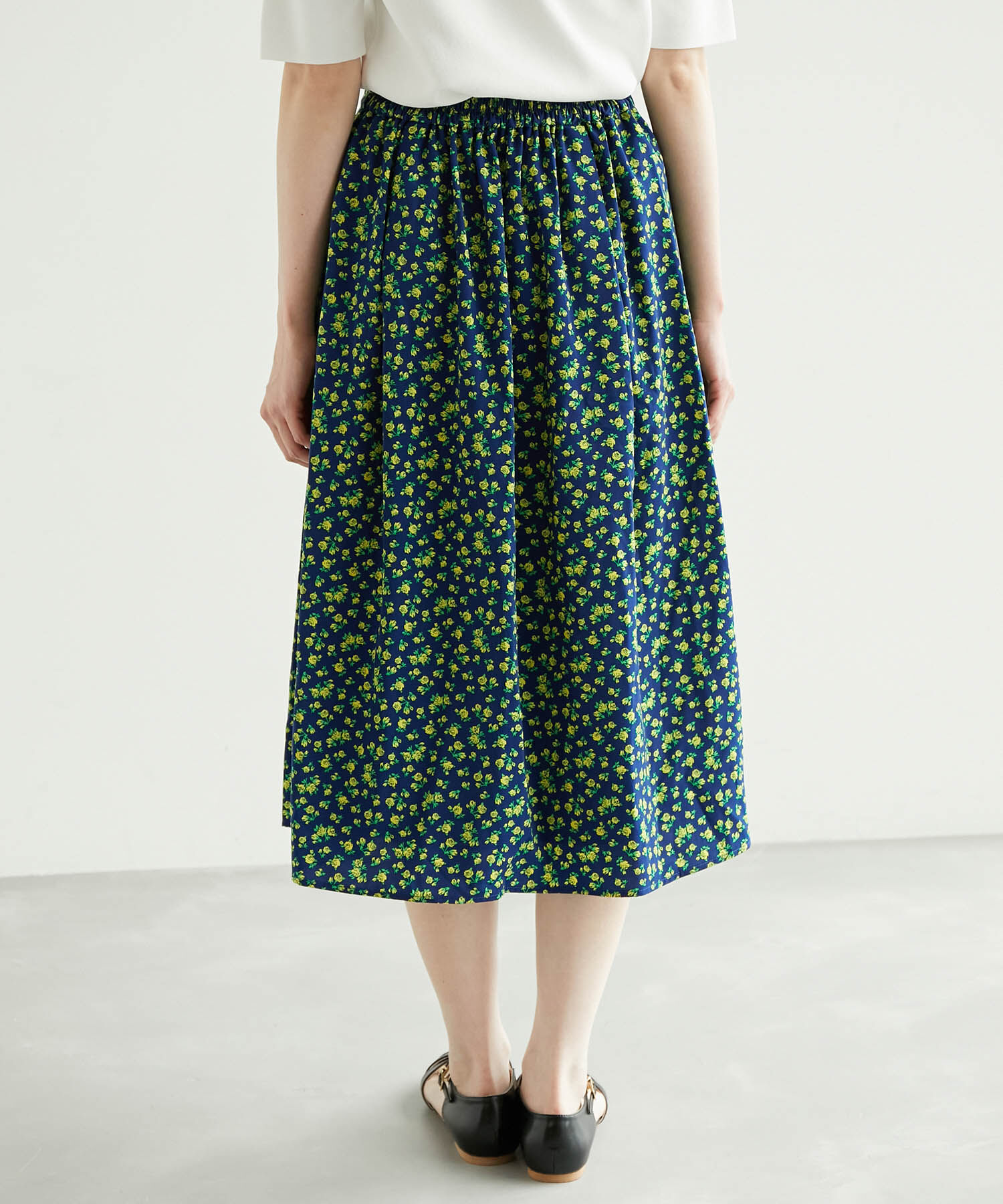 Rope&rsquo;Picnic「アデリアレトロ&times;ROPE' PICNIC/レトロ柄スカート」|スカート|