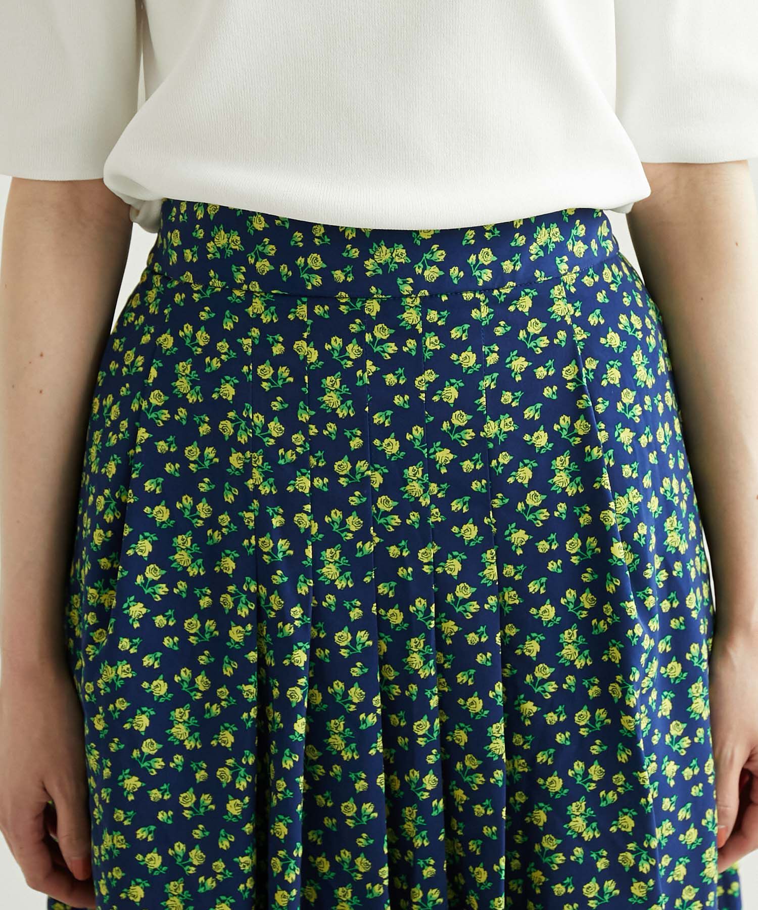 Rope&rsquo;Picnic「アデリアレトロ&times;ROPE' PICNIC/レトロ柄スカート」|スカート|