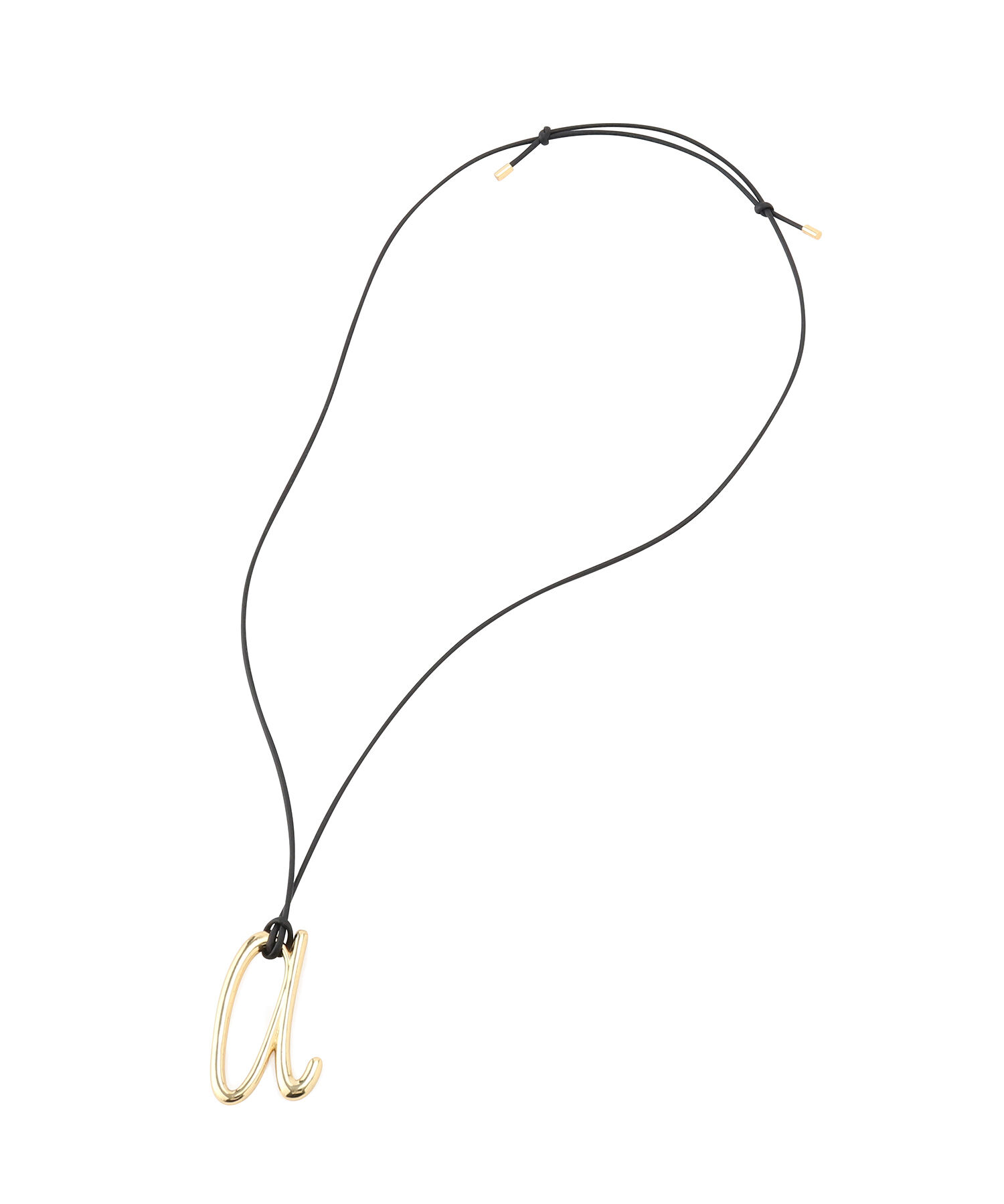 ADAM ET ROPE'「イニシャルネックレス」|ネックレス|