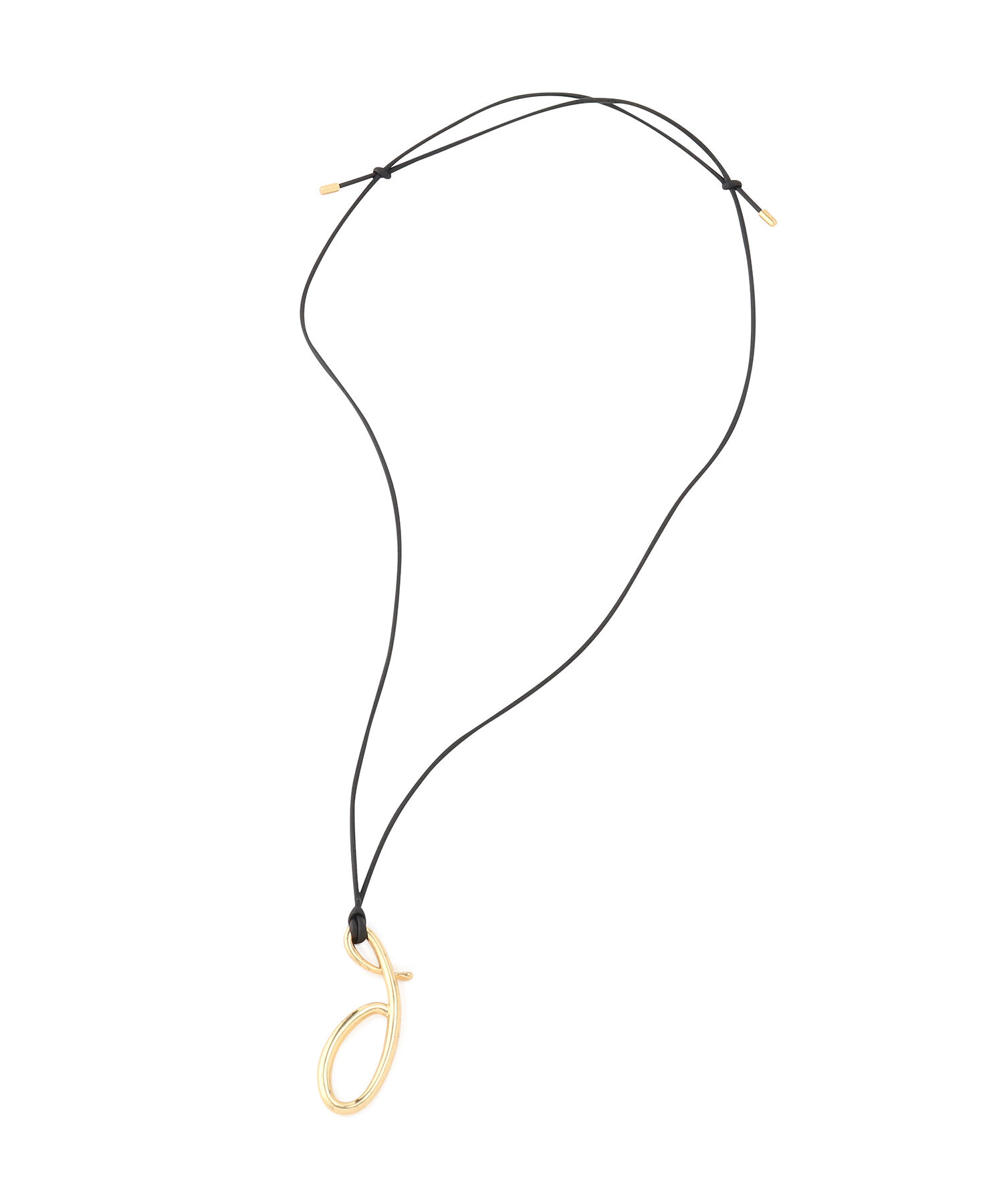 ADAM ET ROPE'「イニシャルネックレス」|ネックレス|