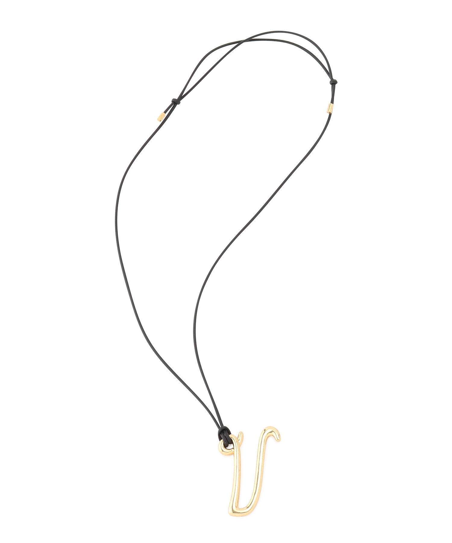 ADAM ET ROPE'「イニシャルネックレス」|ネックレス|