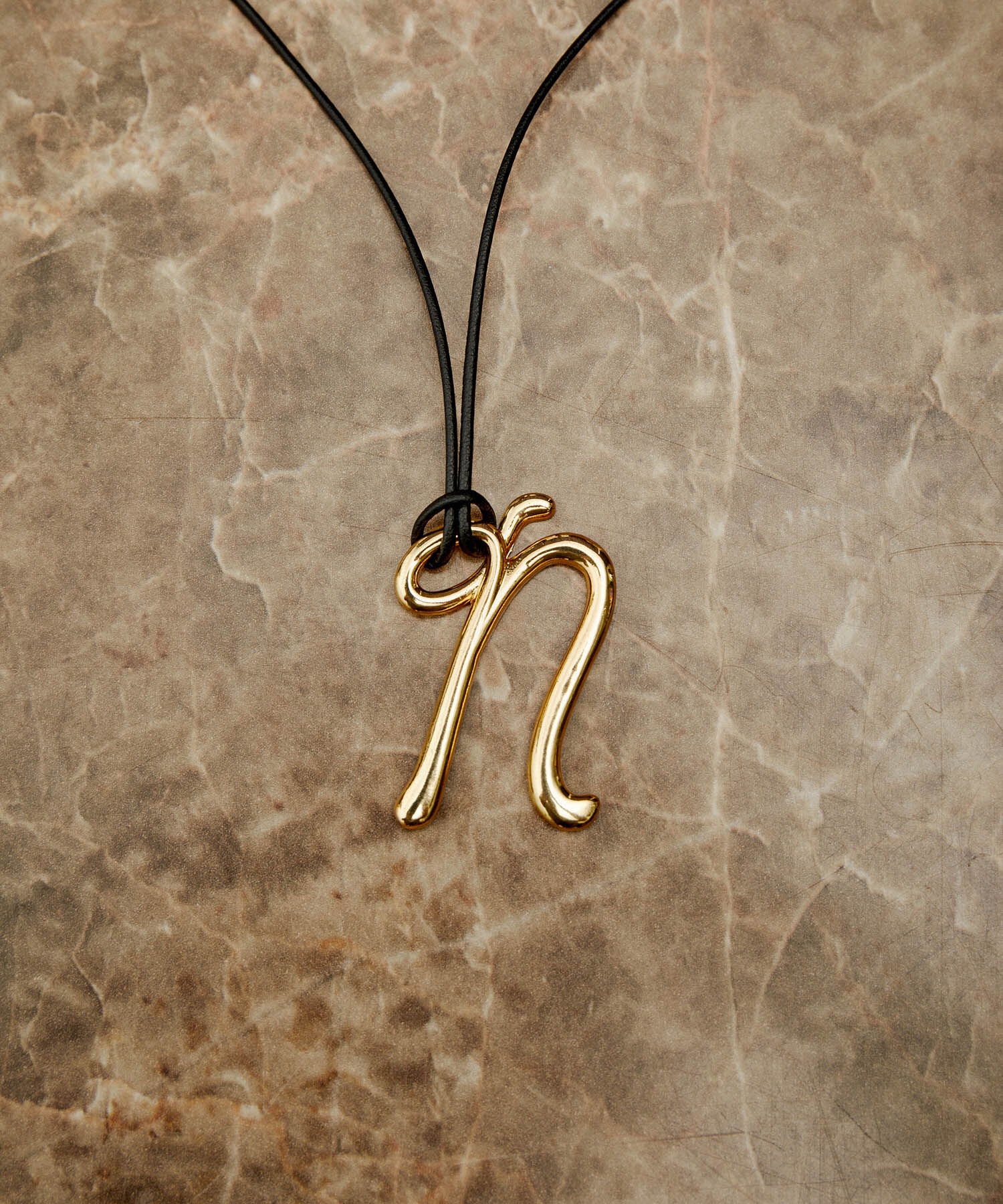 ADAM ET ROPE'「イニシャルネックレス」|ネックレス|ホワイト系(14)