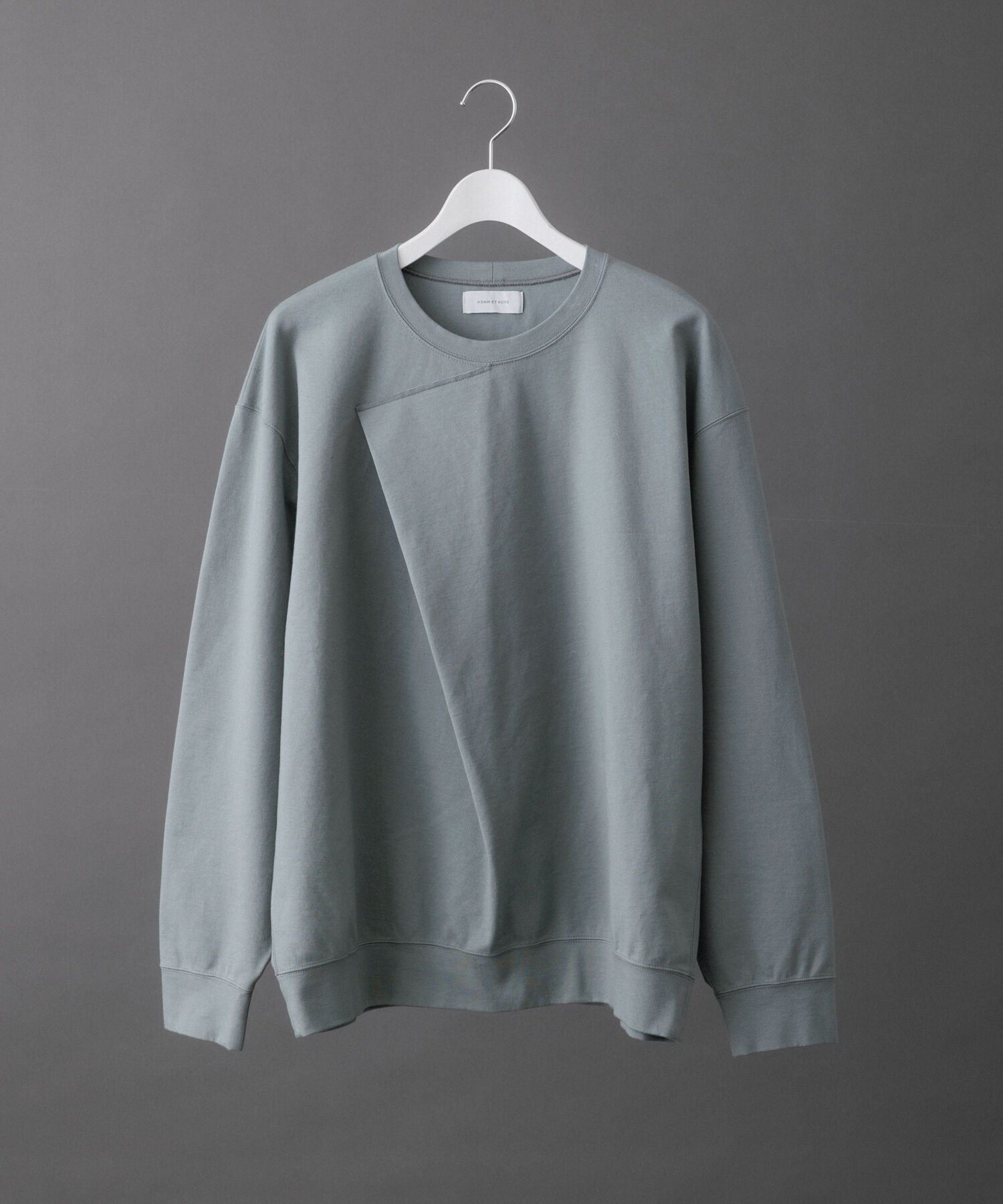 ADAM ET ROPE'「フロントタック ロングスリーブ Tシャツ / ルーズシルエット / UNISEX」|Tシャツ・カットソー|