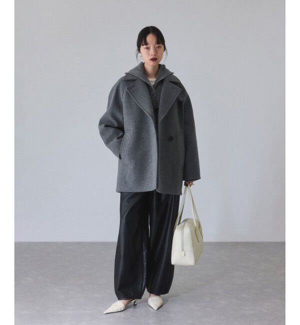 ウールボンディングミドルコート（ADAM ET ROPE'）｜ルミネの