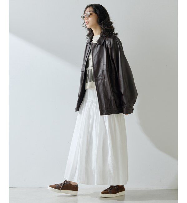 GEMINI「【GEMINI】レザーブルゾン」|ブルゾン・スタジャン|