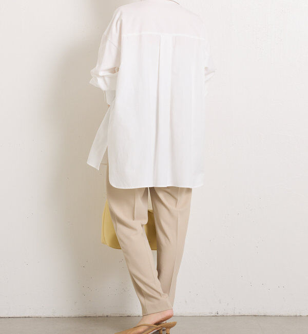  「ジャージスリムテーパードパンツ」|チノ|