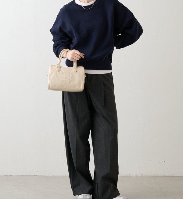  「《composition》レザー2WAYミニボストンバッグ」|ボストンバッグ|