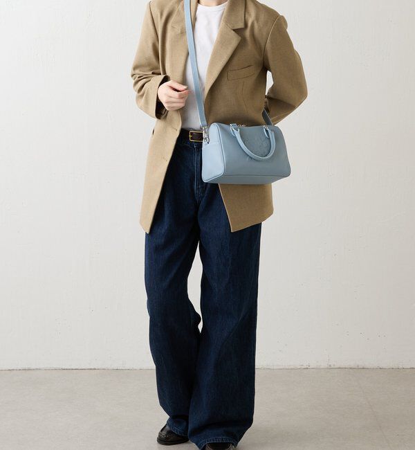  「《composition》レザー2WAYミニボストンバッグ」|ボストンバッグ|