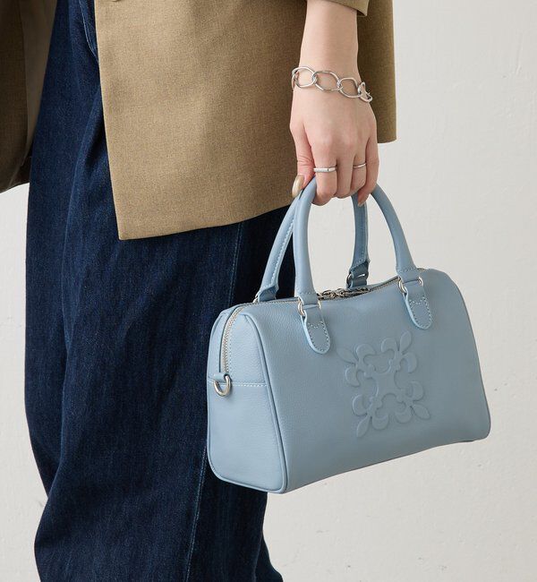  「《composition》レザー2WAYミニボストンバッグ」|ボストンバッグ|