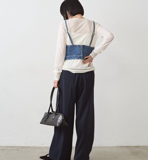  「デニムビスチェ」|シャツ・ブラウス|