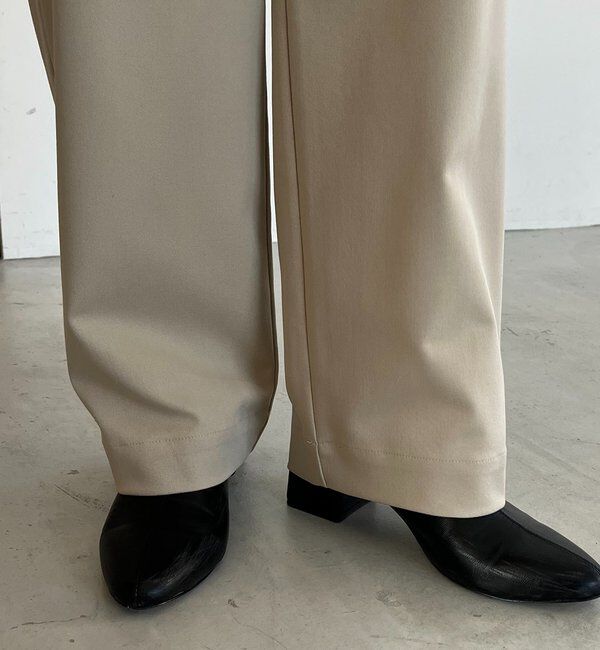  「【低身長サイズあり】ミニレイヤードパンツ」|チノ|