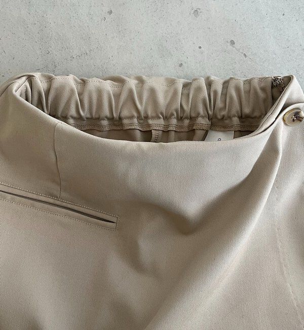  「【低身長サイズあり】ミニレイヤードパンツ」|チノ|