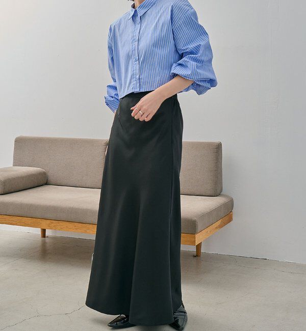  「袖バルーンクロップシャツ」|シャツ・ブラウス|