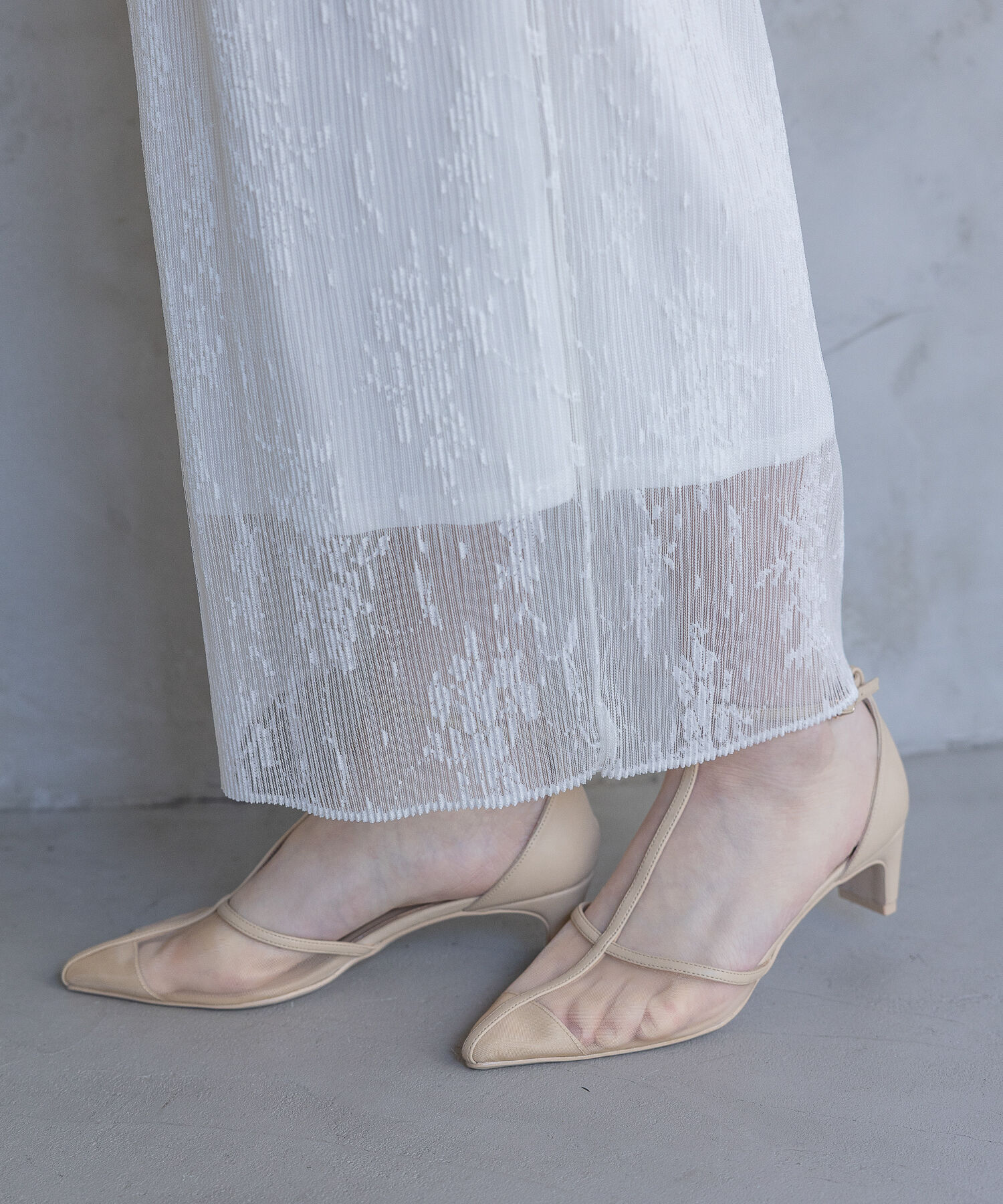 A part by 「メッシュヒールパンプス」|パンプス|