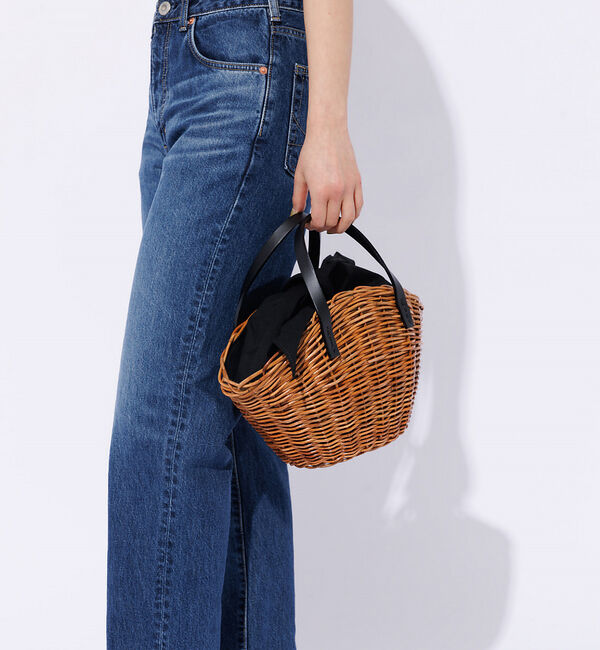 Rouge vif「【BAGMATI / バグマティ】レザーハンドルカゴバッグ【WEB限定】」|かごバッグ|