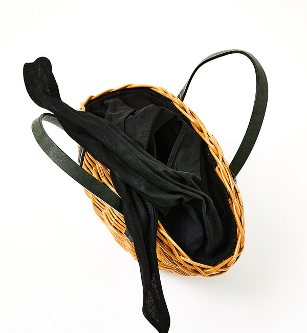 Rouge vif「【BAGMATI / バグマティ】レザーハンドルカゴバッグ【WEB限定】」|かごバッグ|