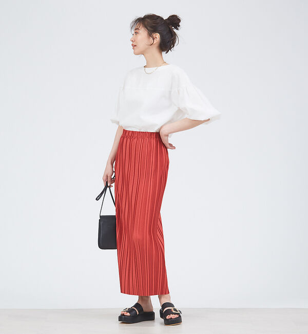 AU BANNISTER「メタルバックル厚底サンダル」|サンダル|