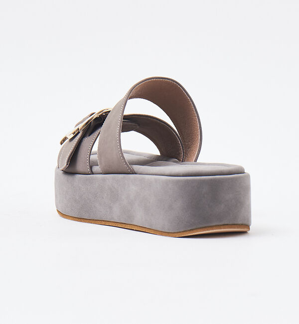 AU BANNISTER「メタルバックル厚底サンダル」|サンダル|