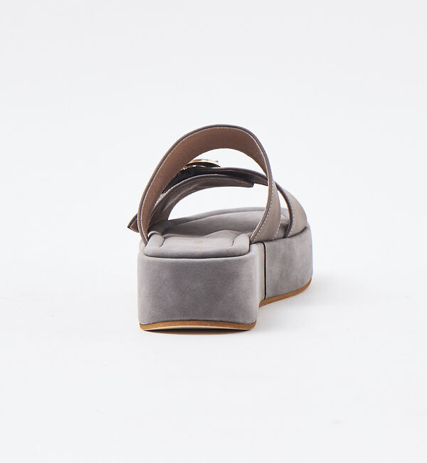 AU BANNISTER「メタルバックル厚底サンダル」|サンダル|