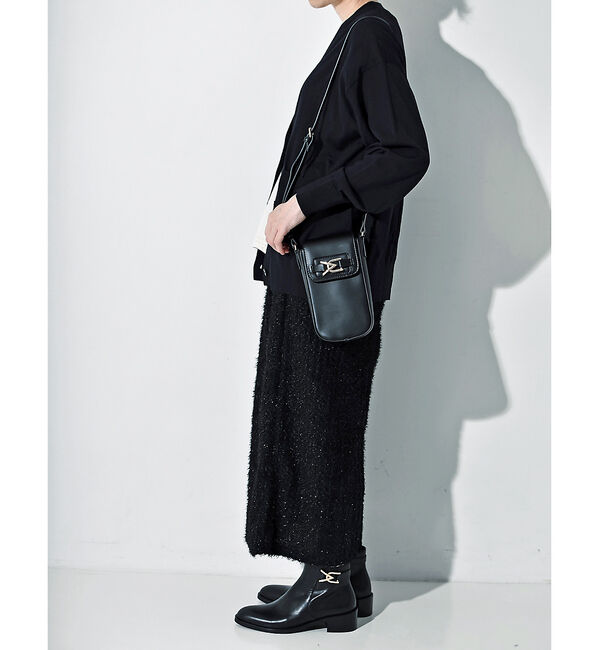 AU BANNISTER「【アイコニックシリーズ】ローヒールブーツ」|ショートブーツ|