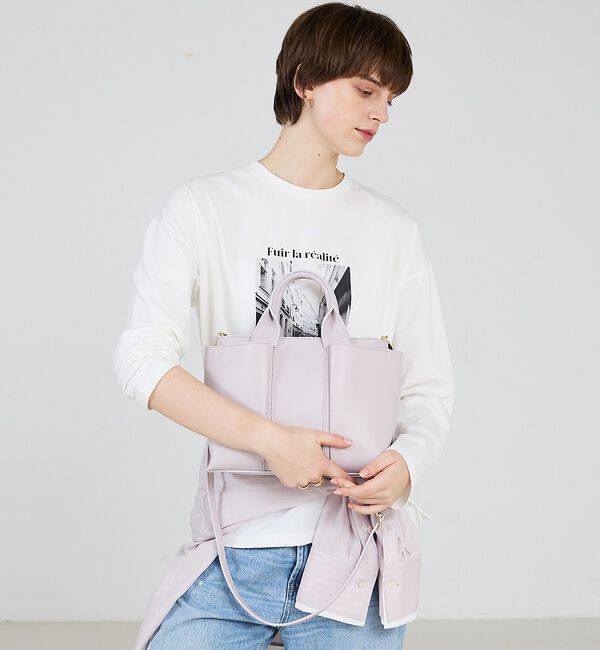 LOWELL things「Ordi/ダブルポケット2WAYトート」|ショルダー・メッセンジャー|