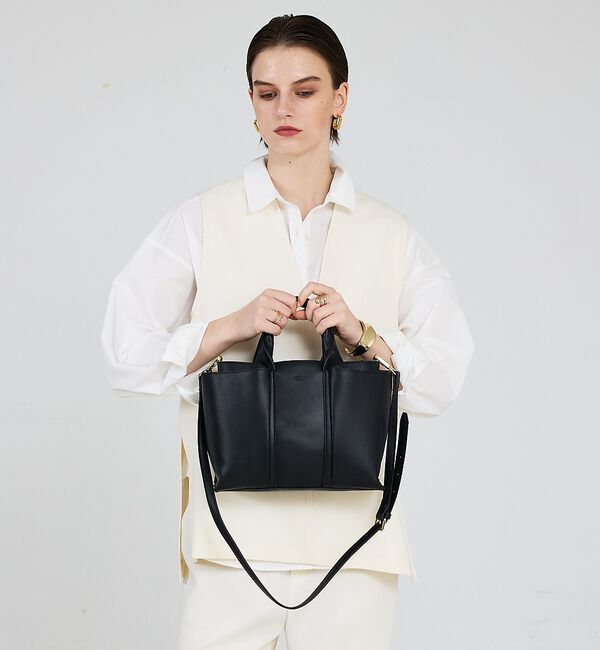 LOWELL things「Ordi/ダブルポケット2WAYトート」|ショルダー・メッセンジャー|