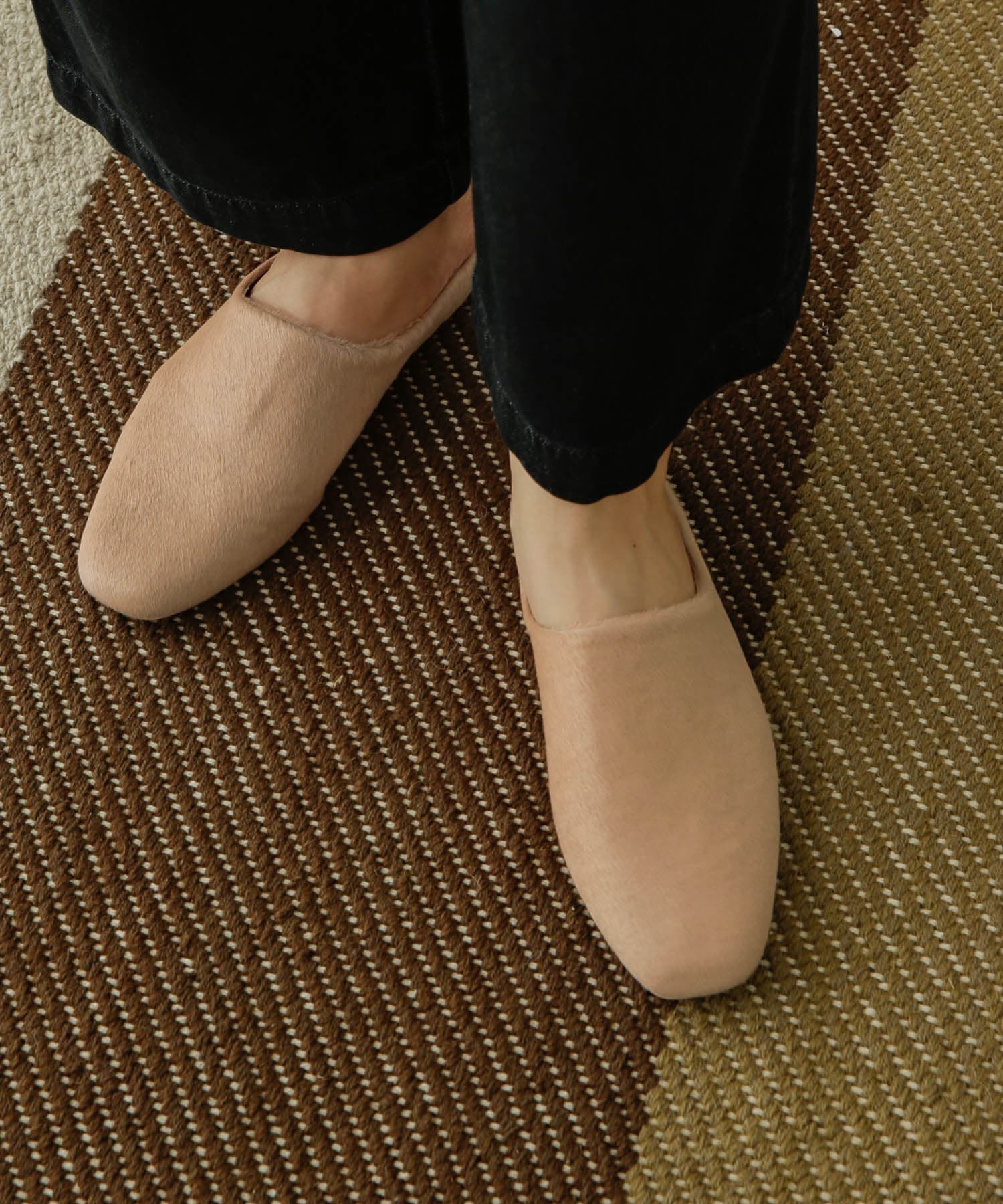 URBAN RESEARCH DOORS「ハラコスリッパ」|サンダル|