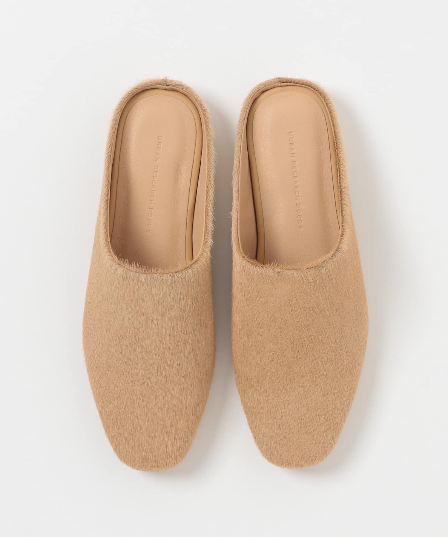 URBAN RESEARCH DOORS「ハラコスリッパ」|サンダル|