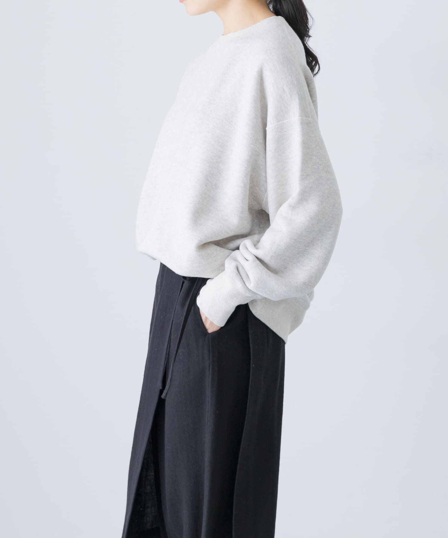 コットンリヨセルスウェットプルオーバー（かぐれ）｜ルミネの