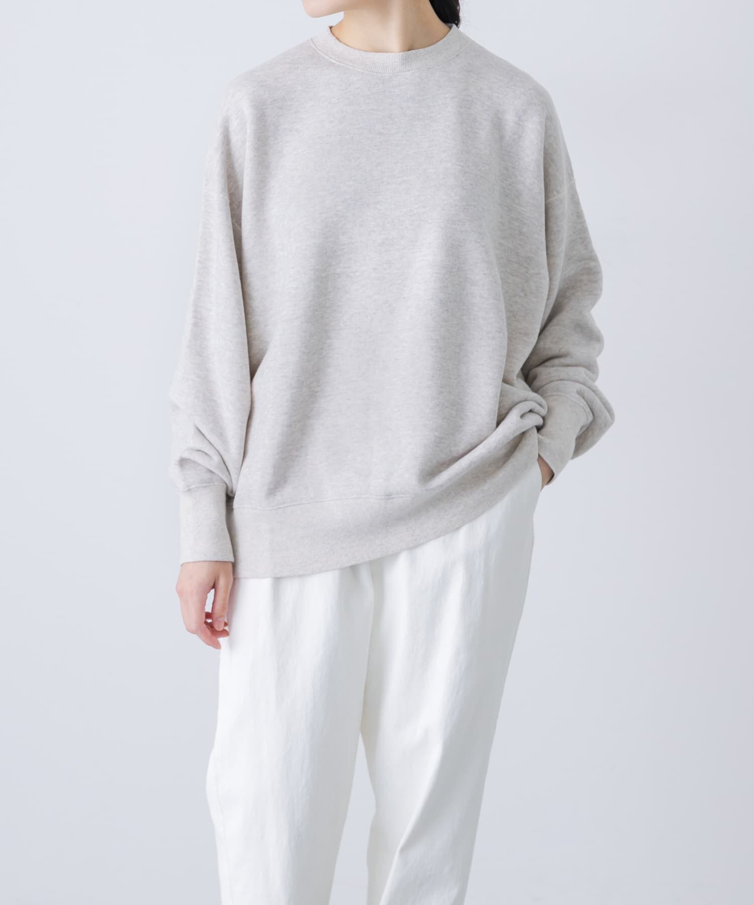 コットンリヨセルスウェットプルオーバー（かぐれ）｜ルミネの