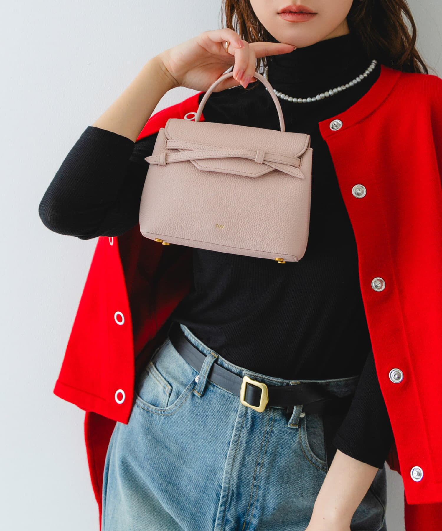 RODE SKO「tov　MIMI MINI」|ショルダー・メッセンジャー|ライトピンク