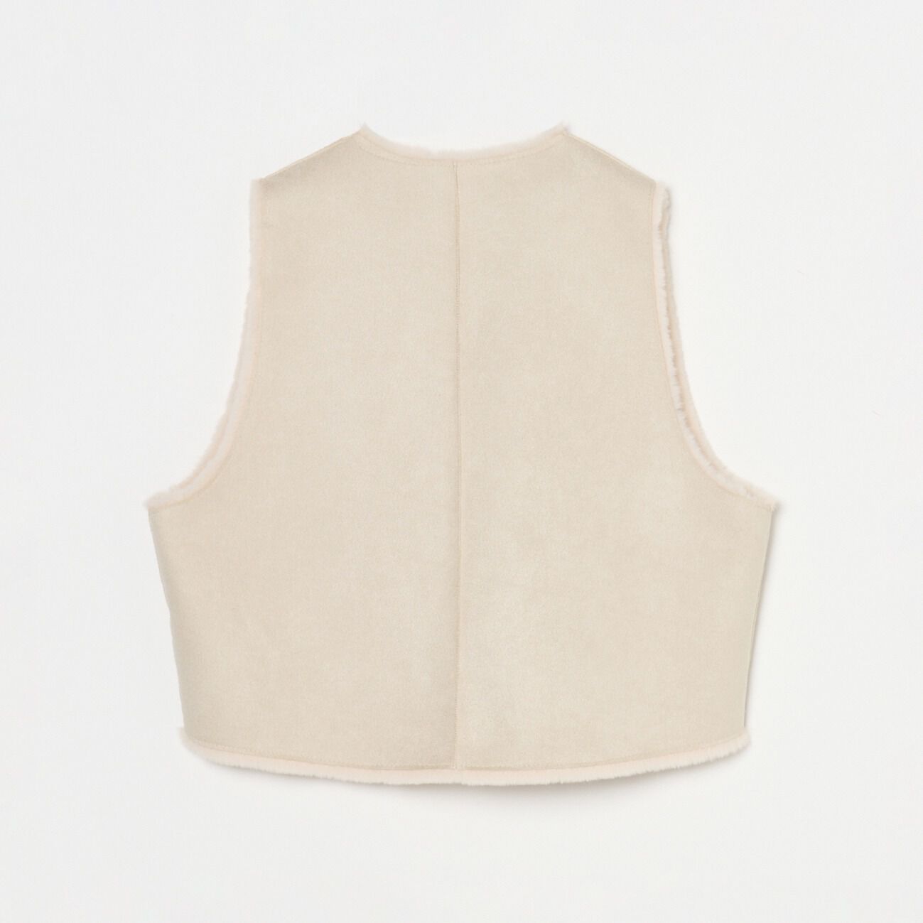 HELIOPOLE「HELIOPOLE FAKE MOUTON CROPPED GILET」|ベスト・ジレ|