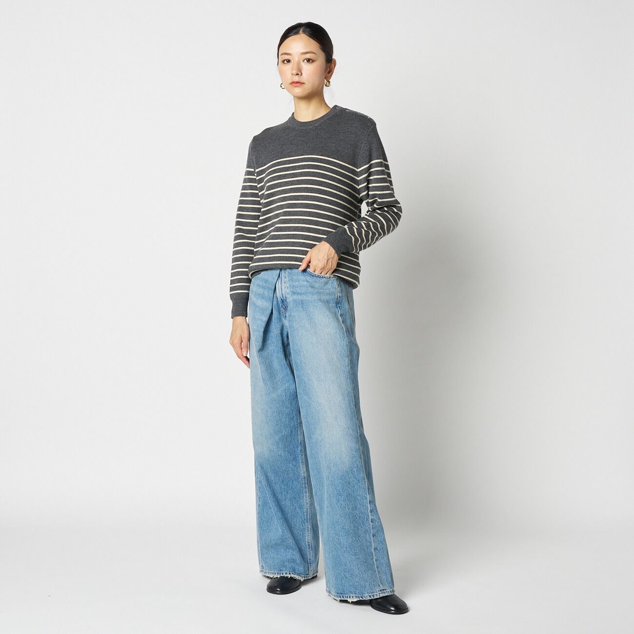  「Letroyes MARINE BORDER KNIT」|ニット・セーター|