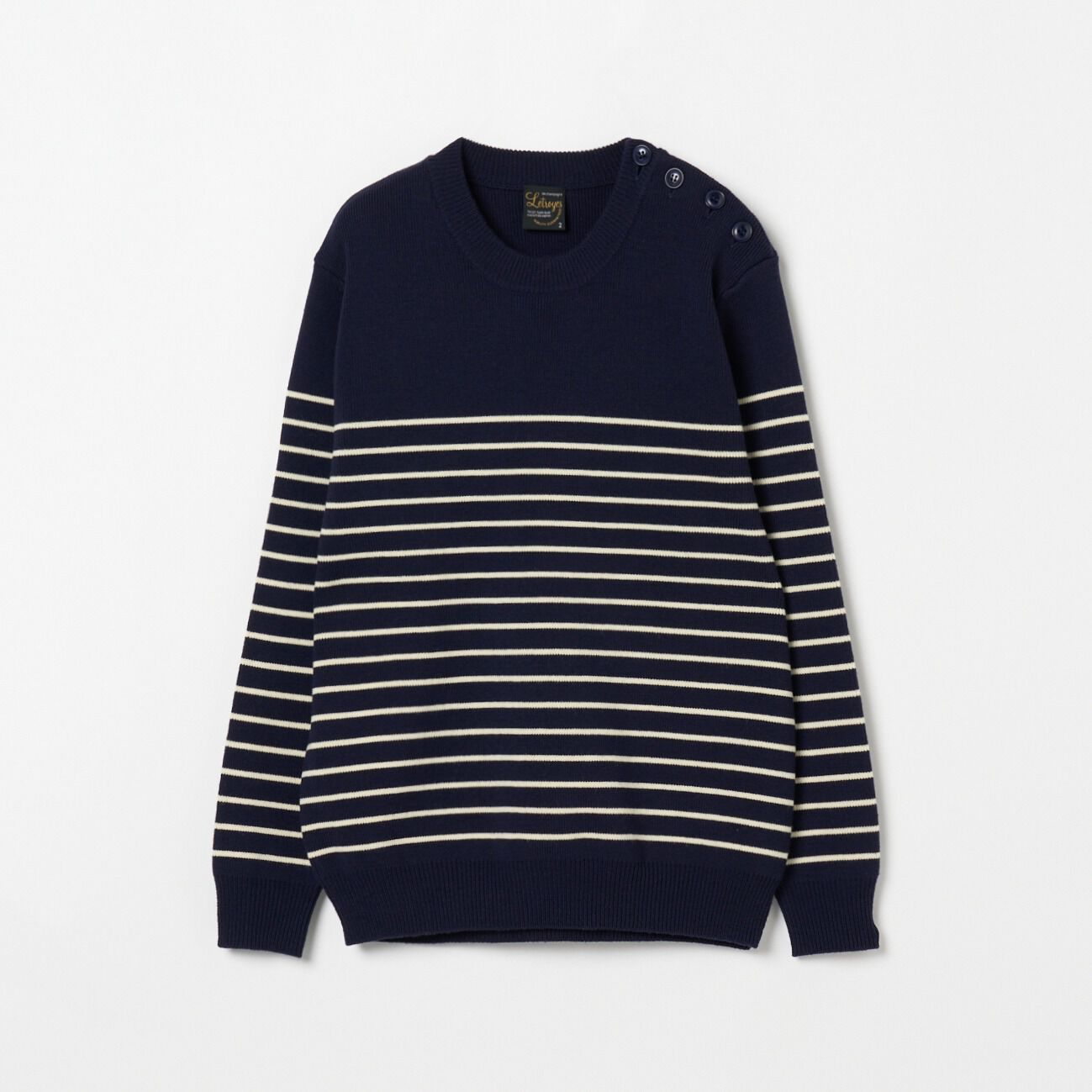  「Letroyes MARINE BORDER KNIT」|ニット・セーター|ネイビー