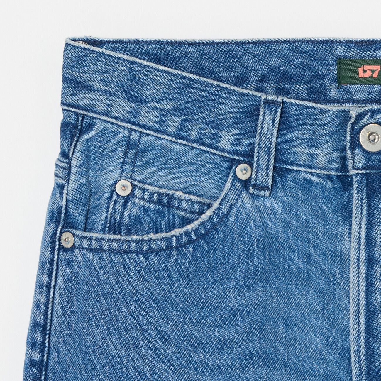  「woadblue SLIT STRAIGHT (DAMAGE)」|チノ|