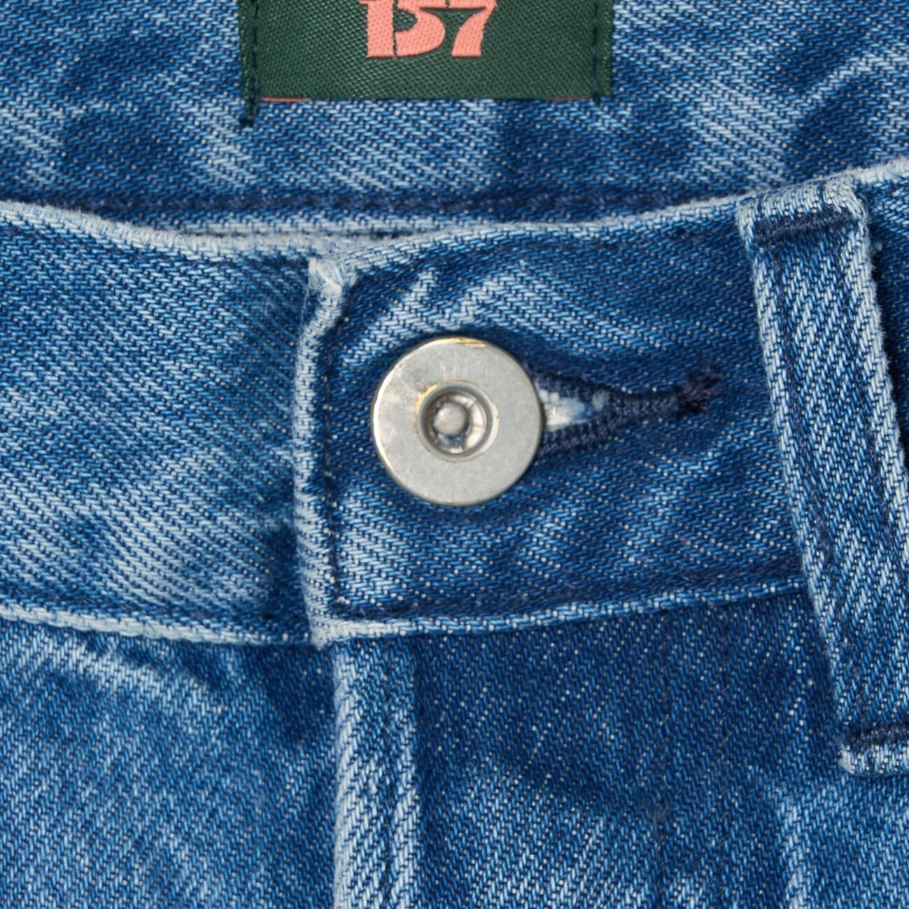  「woadblue SLIT STRAIGHT (DAMAGE)」|チノ|