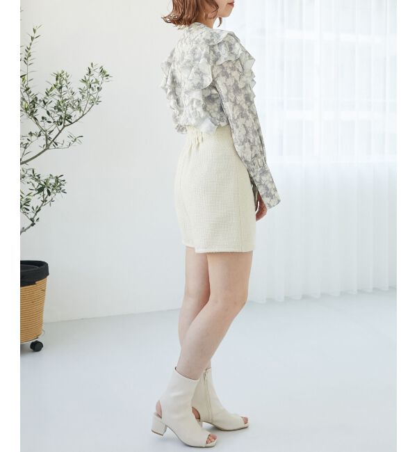 MAJESTICLEGON「ツイードスカショーパン」|キュロット|