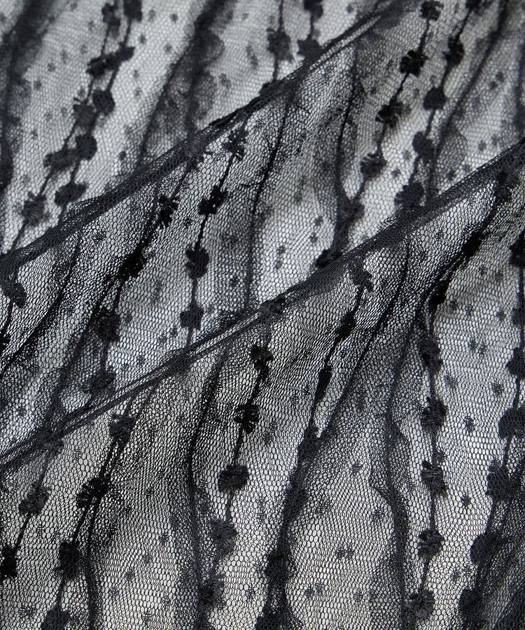 earth music&ecology「ストライプレースレイヤードスカート」|スカート|