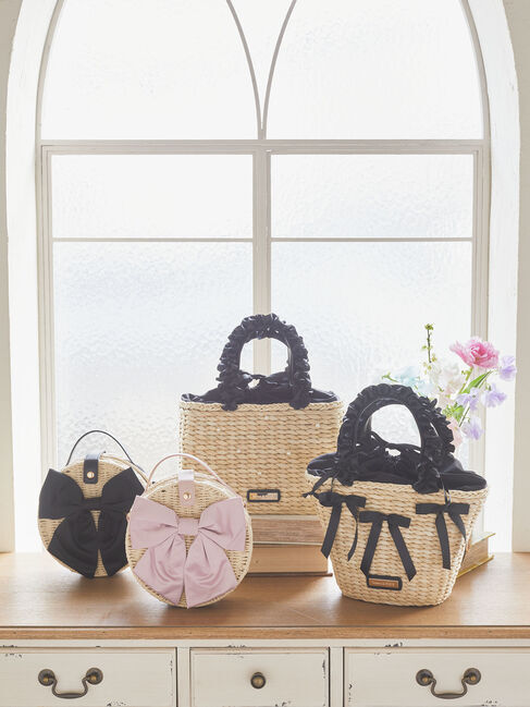 Maison de FLEUR「リボン2Wayカゴバッグ」|その他|