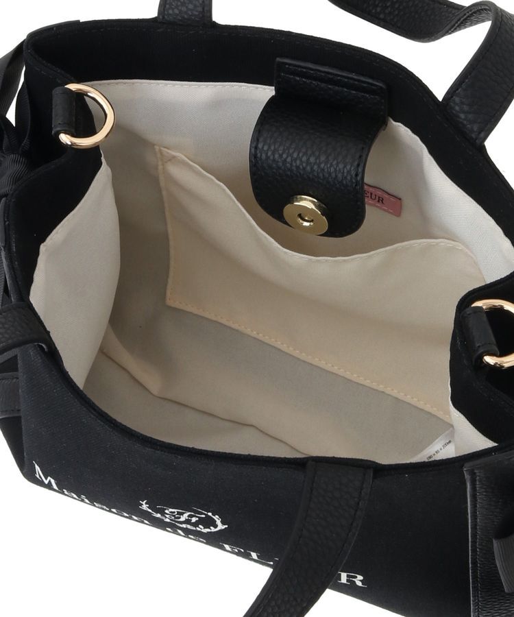 Maison de FLEUR「EC限定 キャンバススクエア2Wayバッグ」|ハンドバッグ|