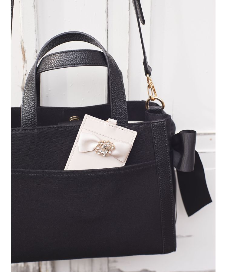 Maison de FLEUR「EC限定 キャンバススクエア2Wayバッグ」|ハンドバッグ|