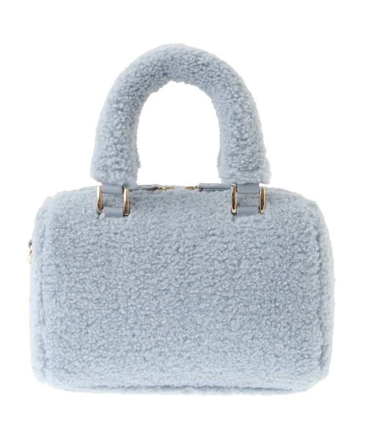 Maison de FLEUR「フェイクファーボストンバッグ」|ハンドバッグ|