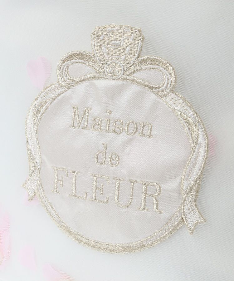 Maison de FLEUR「マリエペタルパールフリルハンドルトートバッグ」|トートバッグ|